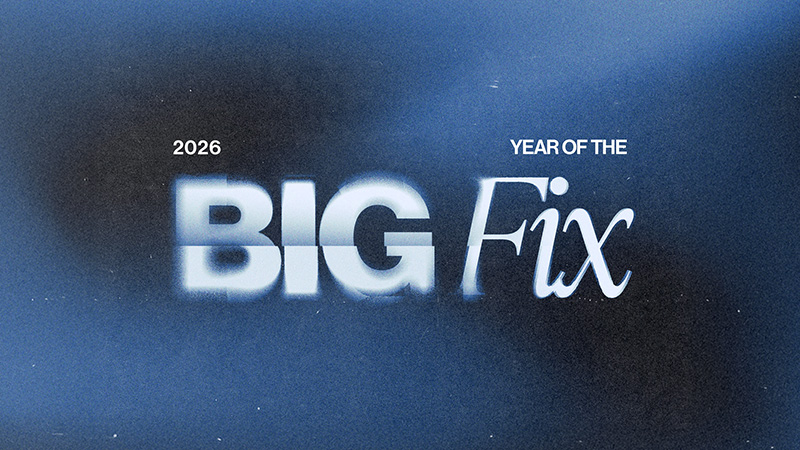 Big Fix Event Graphic