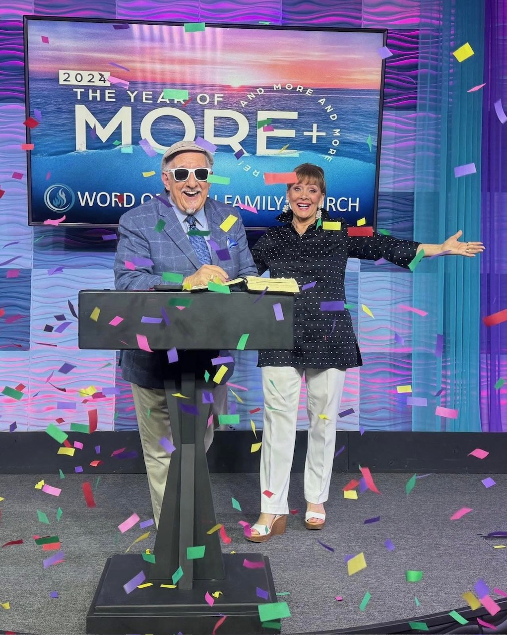 Confetti and our Pastors